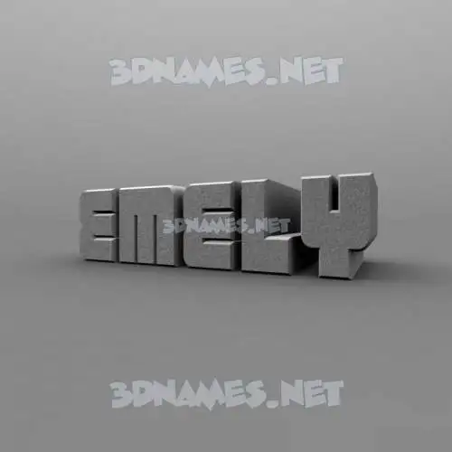 emely in Solid Grey style - 3D name wallpaper emely in Solid Grey style - 3D name wallpaper