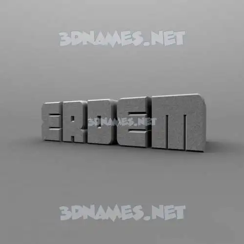 erdem in Solid Grey style - 3D name wallpaper erdem in Solid Grey style - 3D name wallpaper