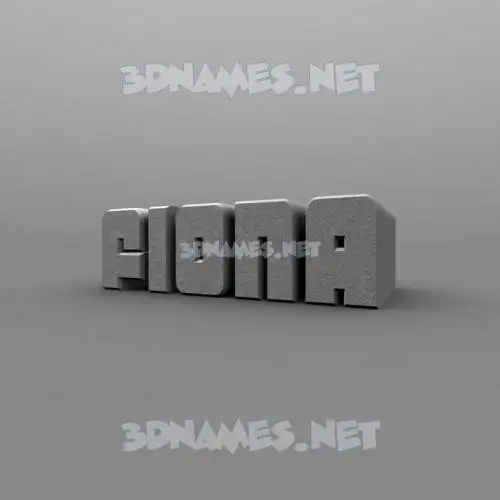 fiona in Solid Grey style - 3D name wallpaper fiona in Solid Grey style - 3D name wallpaper