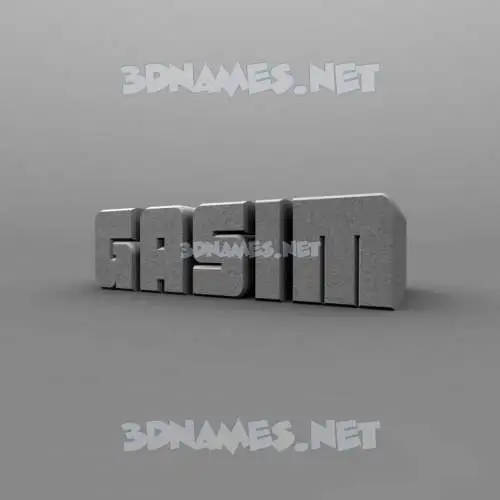 gasim in Solid Grey style - 3D name wallpaper gasim in Solid Grey style - 3D name wallpaper