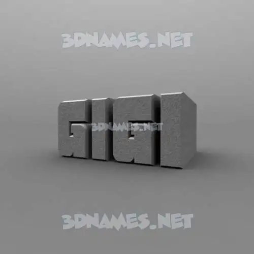 gigi in Solid Grey style - 3D name wallpaper gigi in Solid Grey style - 3D name wallpaper