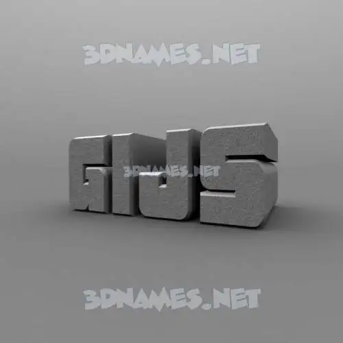 gijs in Solid Grey style - 3D name wallpaper gijs in Solid Grey style - 3D name wallpaper