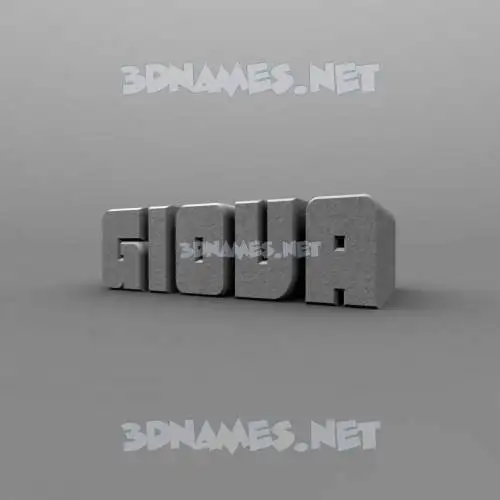 giova in Solid Grey style - 3D name wallpaper giova in Solid Grey style - 3D name wallpaper