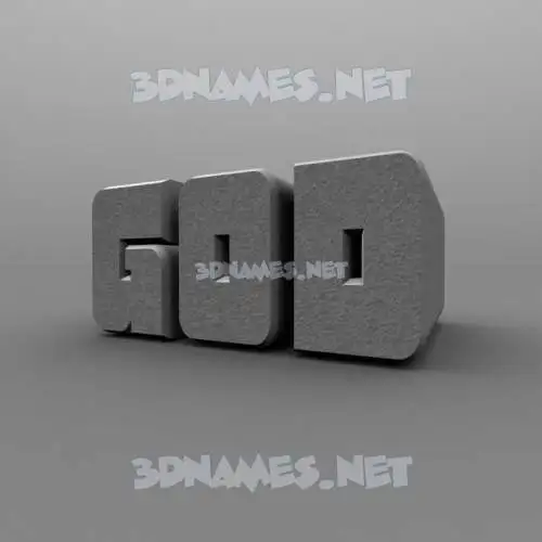 god in Solid Grey style - 3D name wallpaper god in Solid Grey style - 3D name wallpaper