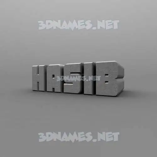 hasib in Solid Grey style - 3D name wallpaper hasib in Solid Grey style - 3D name wallpaper