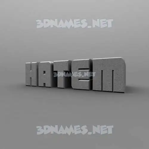 hatem in Solid Grey style - 3D name wallpaper hatem in Solid Grey style - 3D name wallpaper