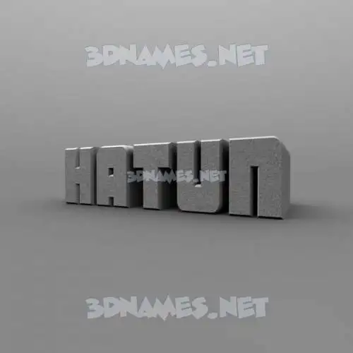 hatun in Solid Grey style - 3D name wallpaper hatun in Solid Grey style - 3D name wallpaper