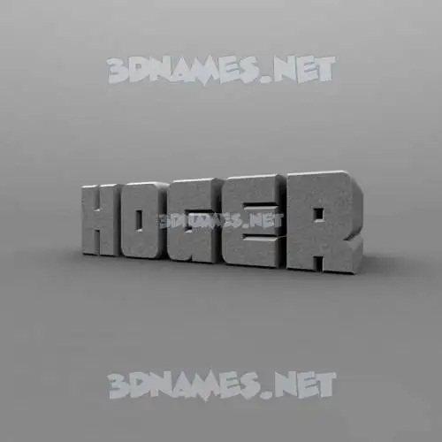 hoger in Solid Grey style - 3D name wallpaper hoger in Solid Grey style - 3D name wallpaper