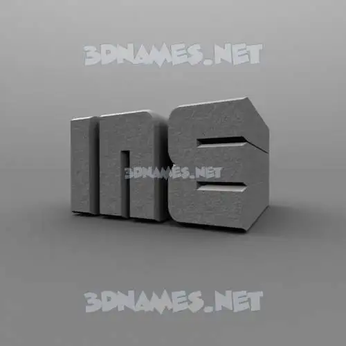ine in Solid Grey style - 3D name wallpaper ine in Solid Grey style - 3D name wallpaper