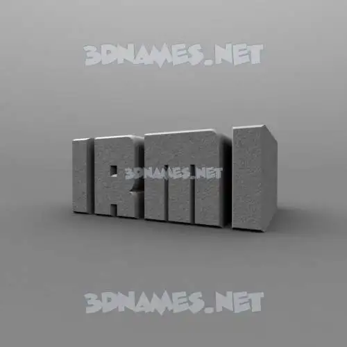 irmi in Solid Grey style - 3D name wallpaper irmi in Solid Grey style - 3D name wallpaper