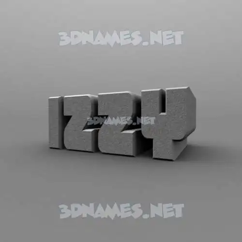 izzy in Solid Grey style - 3D name wallpaper izzy in Solid Grey style - 3D name wallpaper