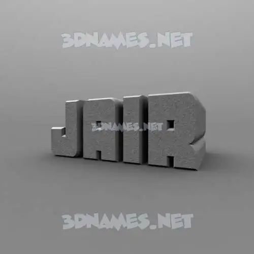 jair in Solid Grey style - 3D name wallpaper jair in Solid Grey style - 3D name wallpaper