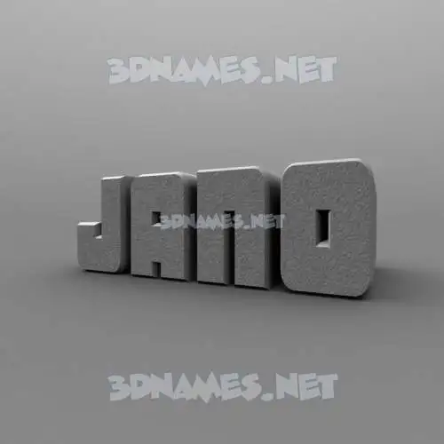 jano in Solid Grey style - 3D name wallpaper jano in Solid Grey style - 3D name wallpaper