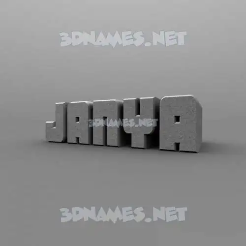 janya in Solid Grey style - 3D name wallpaper janya in Solid Grey style - 3D name wallpaper