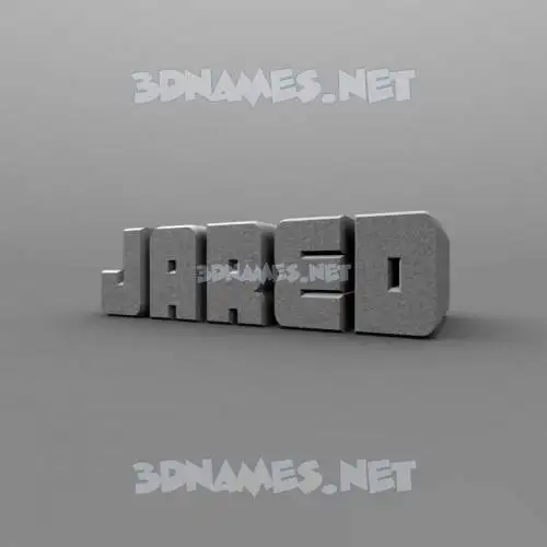 jared in Solid Grey style - 3D name wallpaper jared in Solid Grey style - 3D name wallpaper