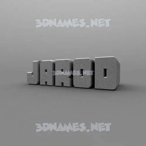 jarod in Solid Grey style - 3D name wallpaper jarod in Solid Grey style - 3D name wallpaper