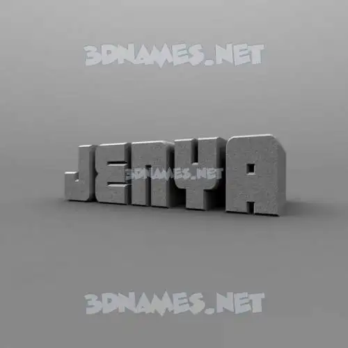 jenya in Solid Grey style - 3D name wallpaper jenya in Solid Grey style - 3D name wallpaper