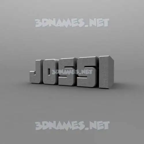 jossi in Solid Grey style - 3D name wallpaper jossi in Solid Grey style - 3D name wallpaper