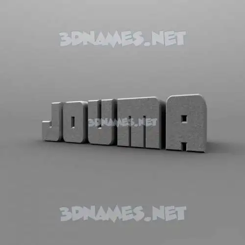 jouma in Solid Grey style - 3D name wallpaper jouma in Solid Grey style - 3D name wallpaper