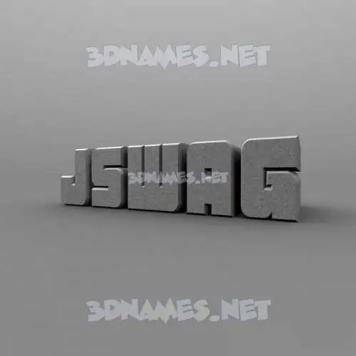 jswag in Solid Grey style - 3D name wallpaper jswag in Solid Grey style - 3D name wallpaper