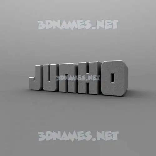 junko in Solid Grey style - 3D name wallpaper junko in Solid Grey style - 3D name wallpaper