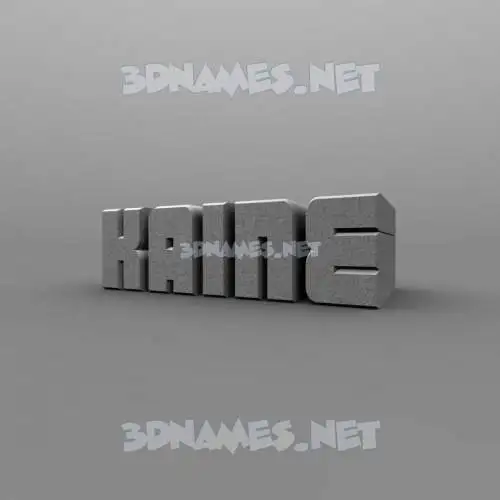 kaine in Solid Grey style - 3D name wallpaper kaine in Solid Grey style - 3D name wallpaper