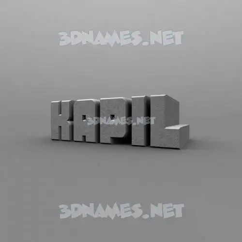 kapil in Solid Grey style - 3D name wallpaper kapil in Solid Grey style - 3D name wallpaper
