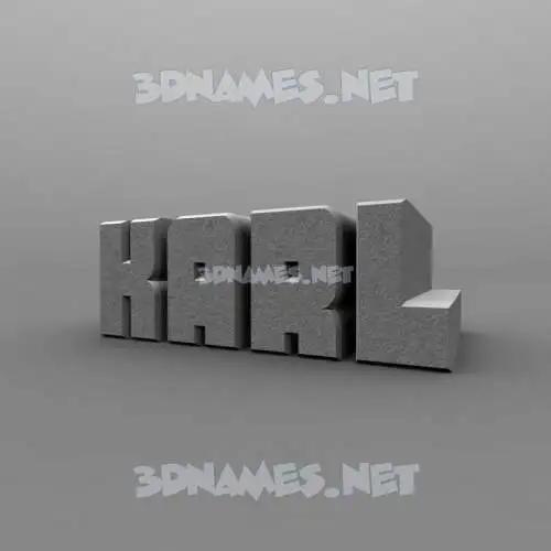 karl in Solid Grey style - 3D name wallpaper karl in Solid Grey style - 3D name wallpaper