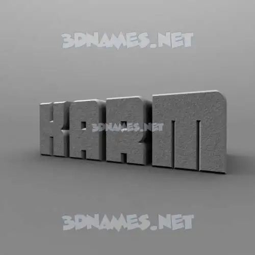 karm in Solid Grey style - 3D name wallpaper karm in Solid Grey style - 3D name wallpaper