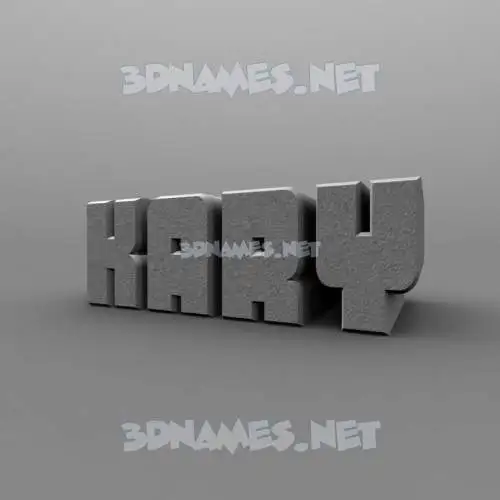 kary in Solid Grey style - 3D name wallpaper kary in Solid Grey style - 3D name wallpaper