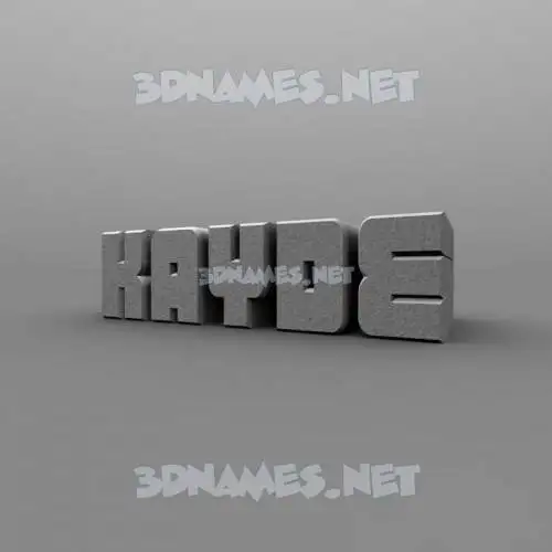 kayde in Solid Grey style - 3D name wallpaper kayde in Solid Grey style - 3D name wallpaper