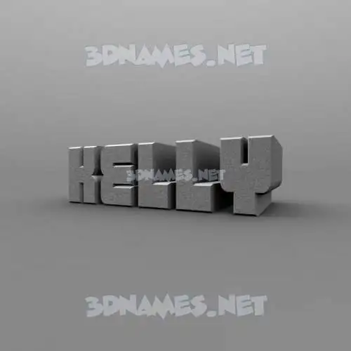 kelly in Solid Grey style - 3D name wallpaper kelly in Solid Grey style - 3D name wallpaper