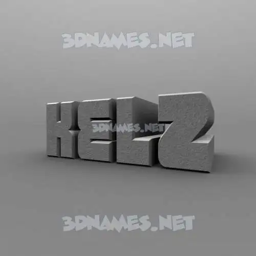 kelz in Solid Grey style - 3D name wallpaper