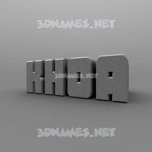 khoa in Solid Grey style - 3D name wallpaper khoa in Solid Grey style - 3D name wallpaper