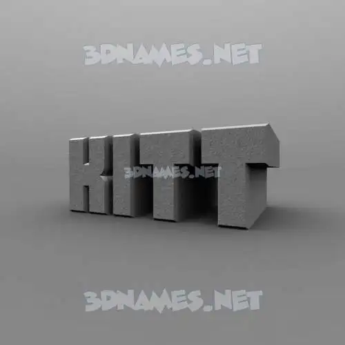 kitt in Solid Grey style - 3D name wallpaper kitt in Solid Grey style - 3D name wallpaper