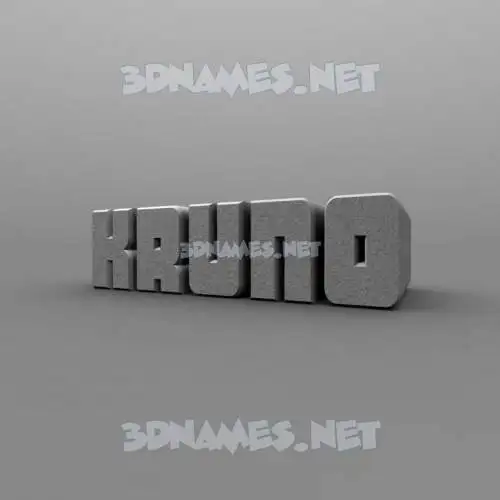 kruno in Solid Grey style - 3D name wallpaper kruno in Solid Grey style - 3D name wallpaper