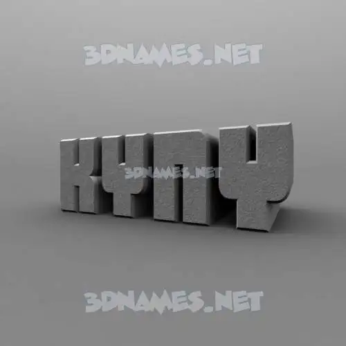 kyny in Solid Grey style - 3D name wallpaper kyny in Solid Grey style - 3D name wallpaper