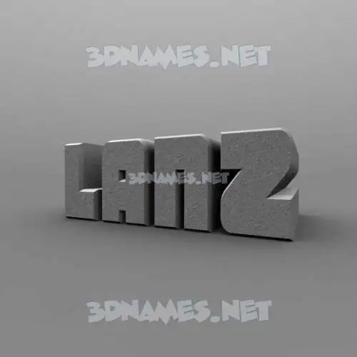 lanz in Solid Grey style - 3D name wallpaper lanz in Solid Grey style - 3D name wallpaper