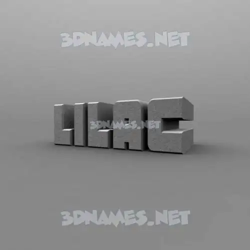 lilac in Solid Grey style - 3D name wallpaper lilac in Solid Grey style - 3D name wallpaper