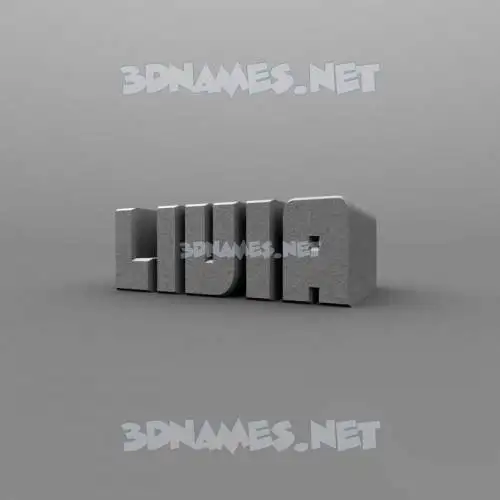 livia in Solid Grey style - 3D name wallpaper livia in Solid Grey style - 3D name wallpaper