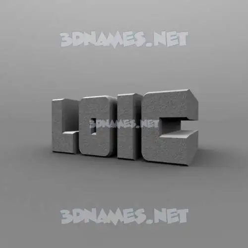 loic in Solid Grey style - 3D name wallpaper loic in Solid Grey style - 3D name wallpaper