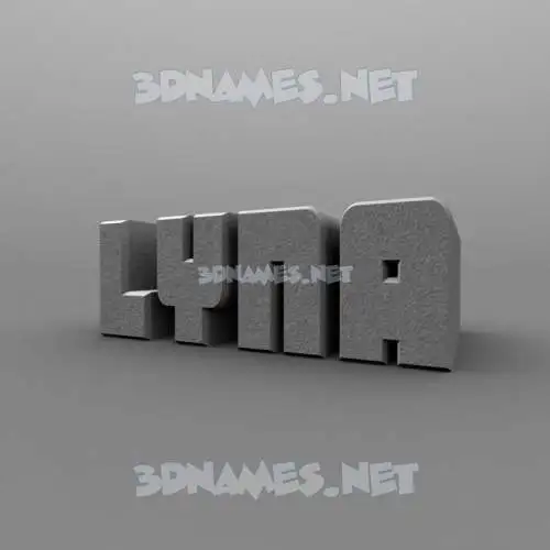 lyna in Solid Grey style - 3D name wallpaper lyna in Solid Grey style - 3D name wallpaper