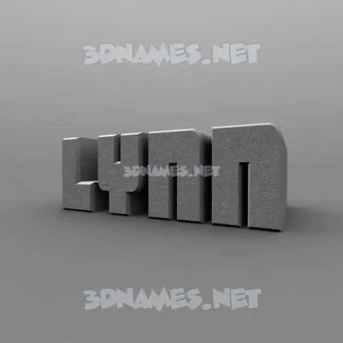 lynn in Solid Grey style - 3D name wallpaper lynn in Solid Grey style - 3D name wallpaper