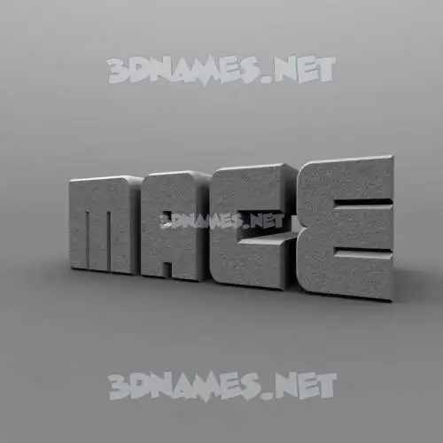 mace in Solid Grey style - 3D name wallpaper mace in Solid Grey style - 3D name wallpaper