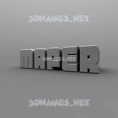 mafer in Solid Grey style - 3D name wallpaper mafer in Solid Grey style - 3D name wallpaper