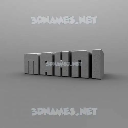 makni in Solid Grey style - 3D name wallpaper makni in Solid Grey style - 3D name wallpaper