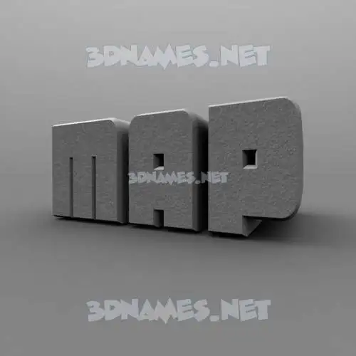 map in Solid Grey style - 3D name wallpaper map in Solid Grey style - 3D name wallpaper