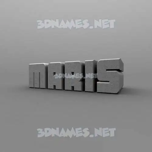 maris in Solid Grey style - 3D name wallpaper maris in Solid Grey style - 3D name wallpaper