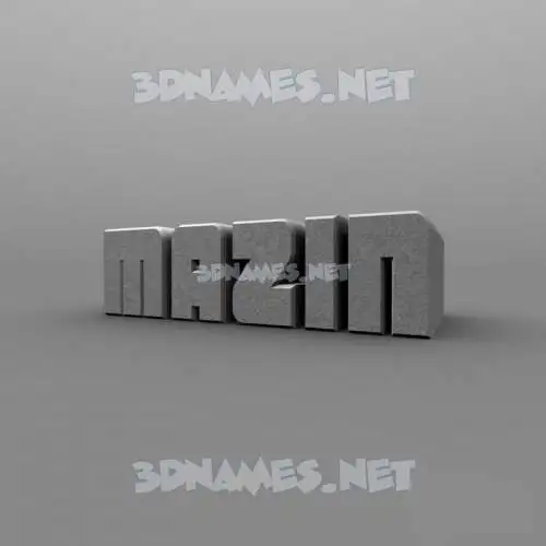 mazin in Solid Grey style - 3D name wallpaper mazin in Solid Grey style - 3D name wallpaper