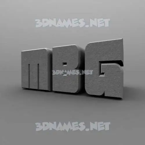 mbg in Solid Grey style - 3D name wallpaper mbg in Solid Grey style - 3D name wallpaper